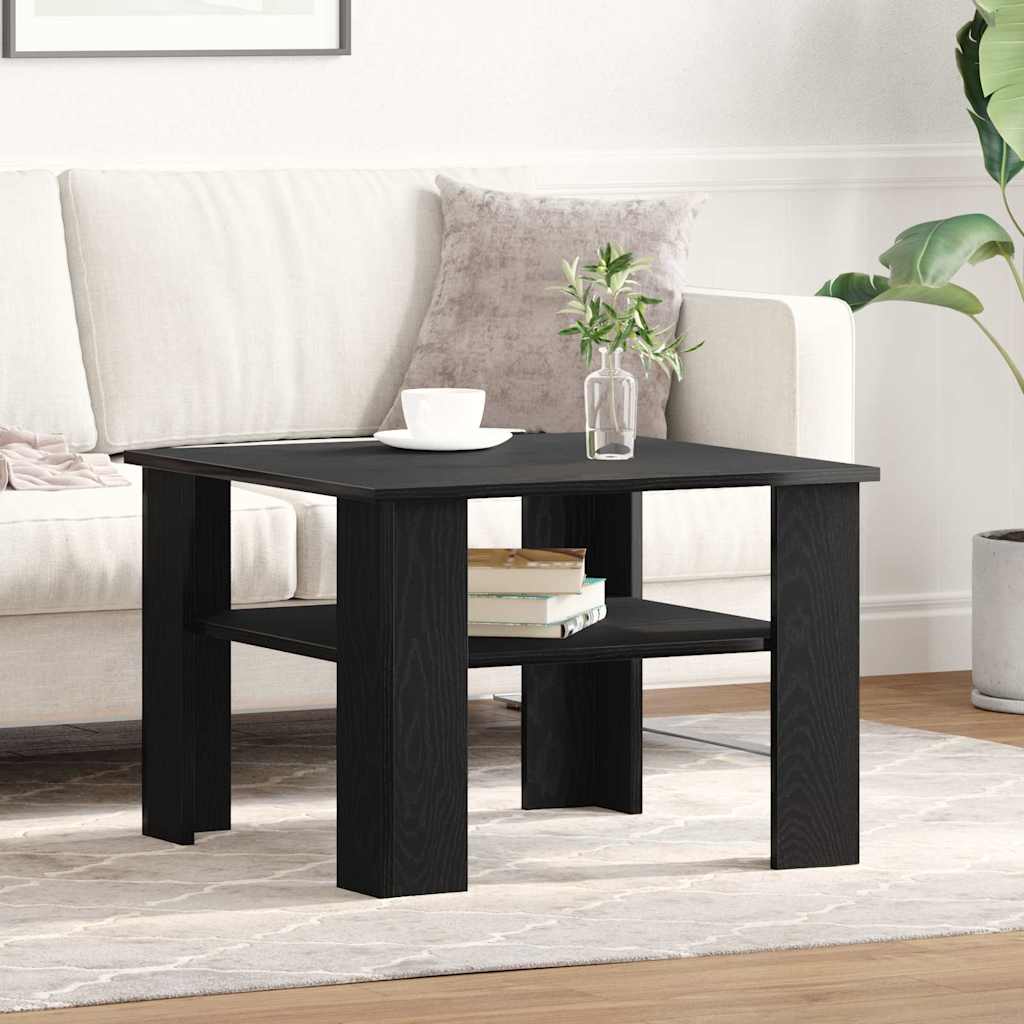Τραπεζάκι σαλονιού Μαύρη Οξυά 60 x 60 x 42 εκ. - Pakobazaar
