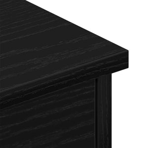 Ντουλάπα Τοίχου Επιτοίχιο Μαύρη Οξυά 60 x 26 x 18,5 εκ