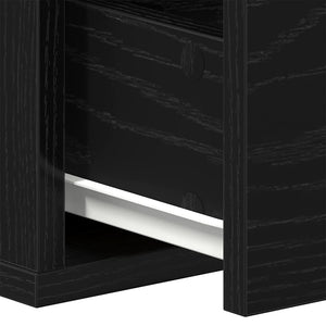 Ντουλάπα Τοίχου Επιτοίχιο Μαύρη Οξυά 60 x 26 x 18,5 εκ
