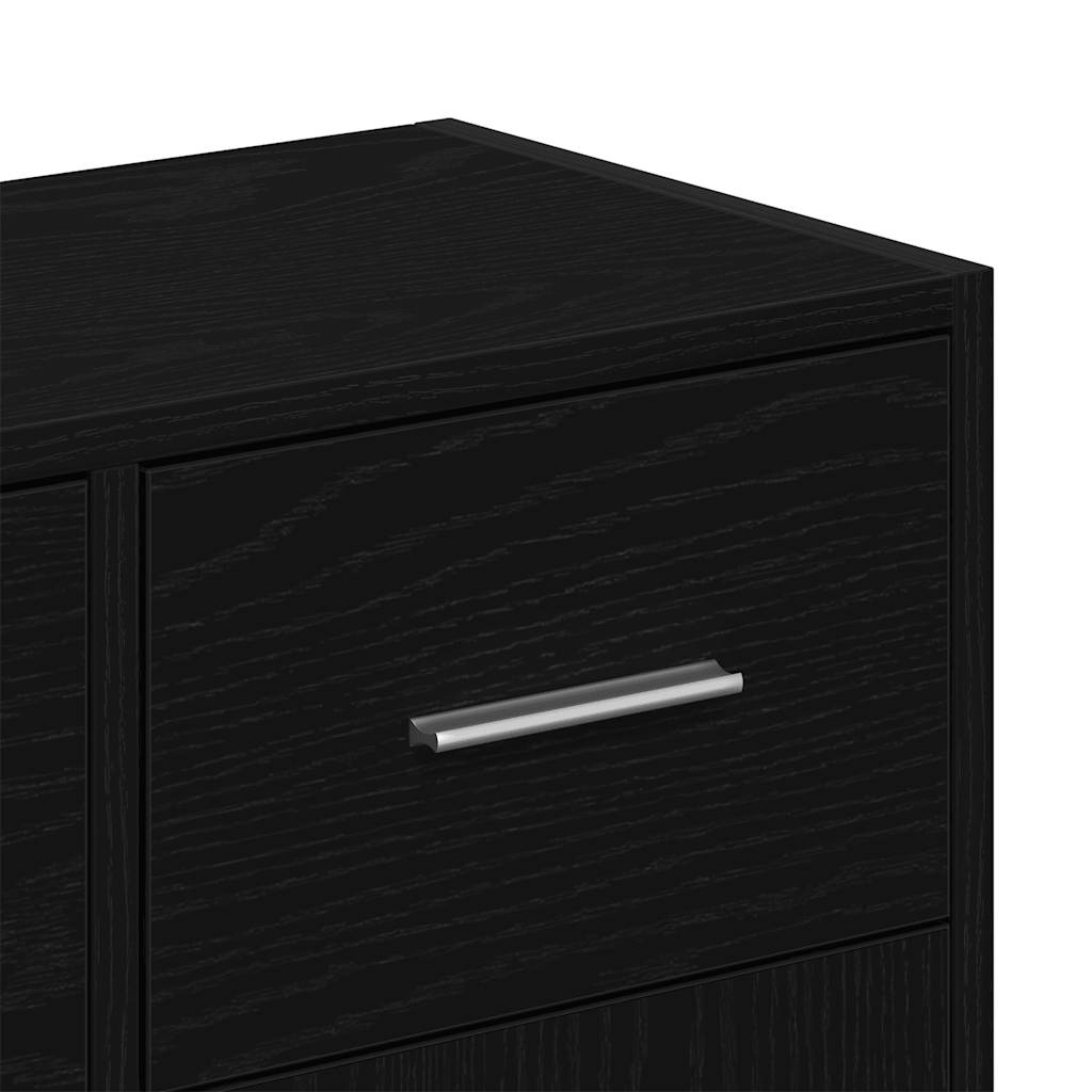 Μπουφές από Μαύρη Δρυς 91 x 28 x 75 εκ. από Τεχνητό Ξύλο - Pakobazaar
