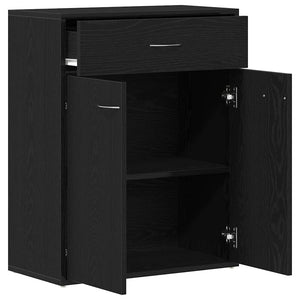 Πλαϊνό γραφείο Μαύρη Οξυά 60 x 30 x 75 cm Επεξεργασμένο Ξύλο