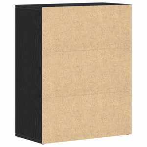 Πλαϊνό γραφείο Μαύρη Οξυά 60 x 30 x 75 cm Επεξεργασμένο Ξύλο