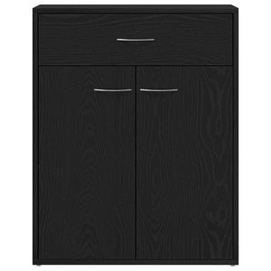 Πλαϊνό γραφείο Μαύρη Οξυά 60 x 30 x 75 cm Επεξεργασμένο Ξύλο