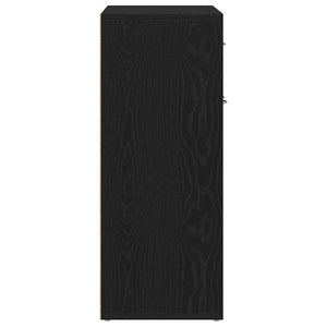 Πλαϊνό γραφείο Μαύρη Οξυά 60 x 30 x 75 cm Επεξεργασμένο Ξύλο