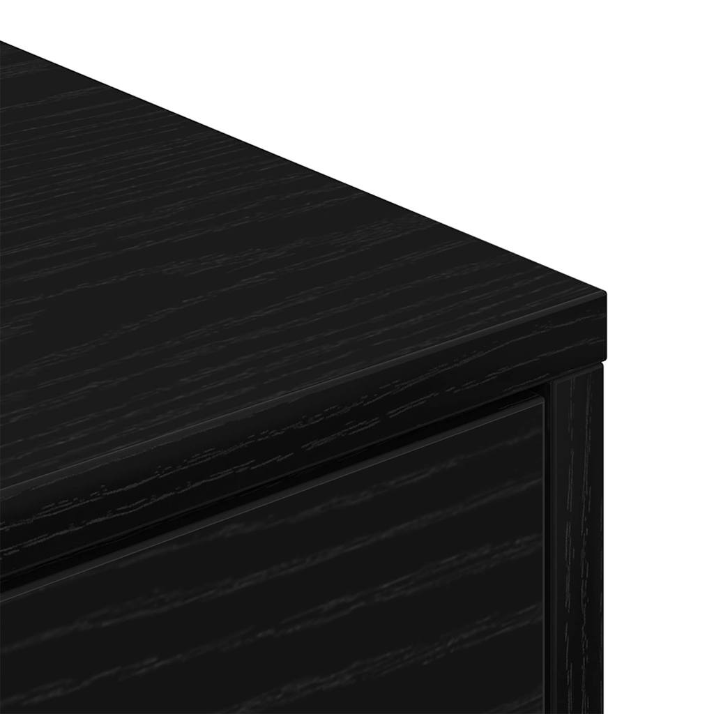 Ράφι Παπουτσιών Μαύρη Οξυά 60 x 35 x 84 εκ. Επεξεργασμένο ξύλο