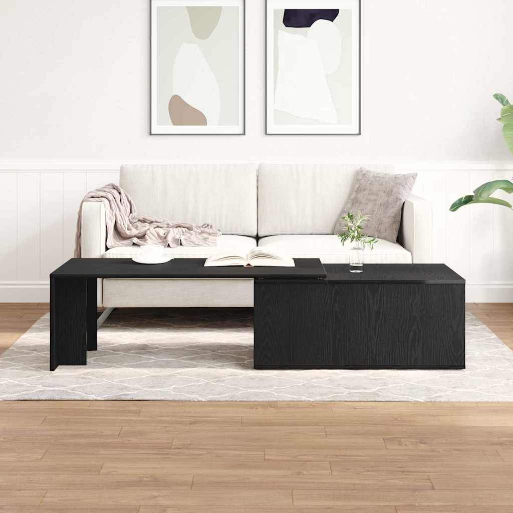 Τραπεζάκι σαλονιού Μαύρη Οξυά 150 x 50 x 35 εκ
