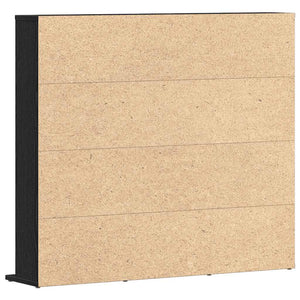 Ντουλάπι για CD Μαύρο Δρυς 100x23x89,5 εκ. από Τεχνητό Ξύλο - Pakobazaar
