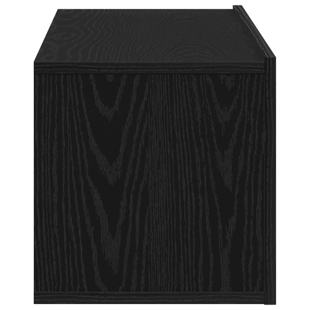 Ντουλάπι TV Μαύρη Οξυά 100 x 30 x 30 cm Επεξεργασμένο ξύλο - Pakobazaar