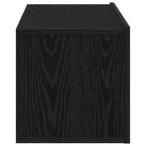 Ντουλάπι TV Μαύρη Οξυά 100 x 30 x 30 cm Επεξεργασμένο ξύλο - Pakobazaar