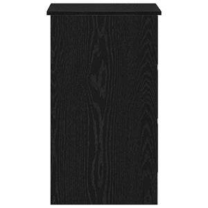 Γραφείο  Μαύρη βελανιδιά 90x45x76 cm Κατασκευασμένο ξύλο - Pakobazaar
