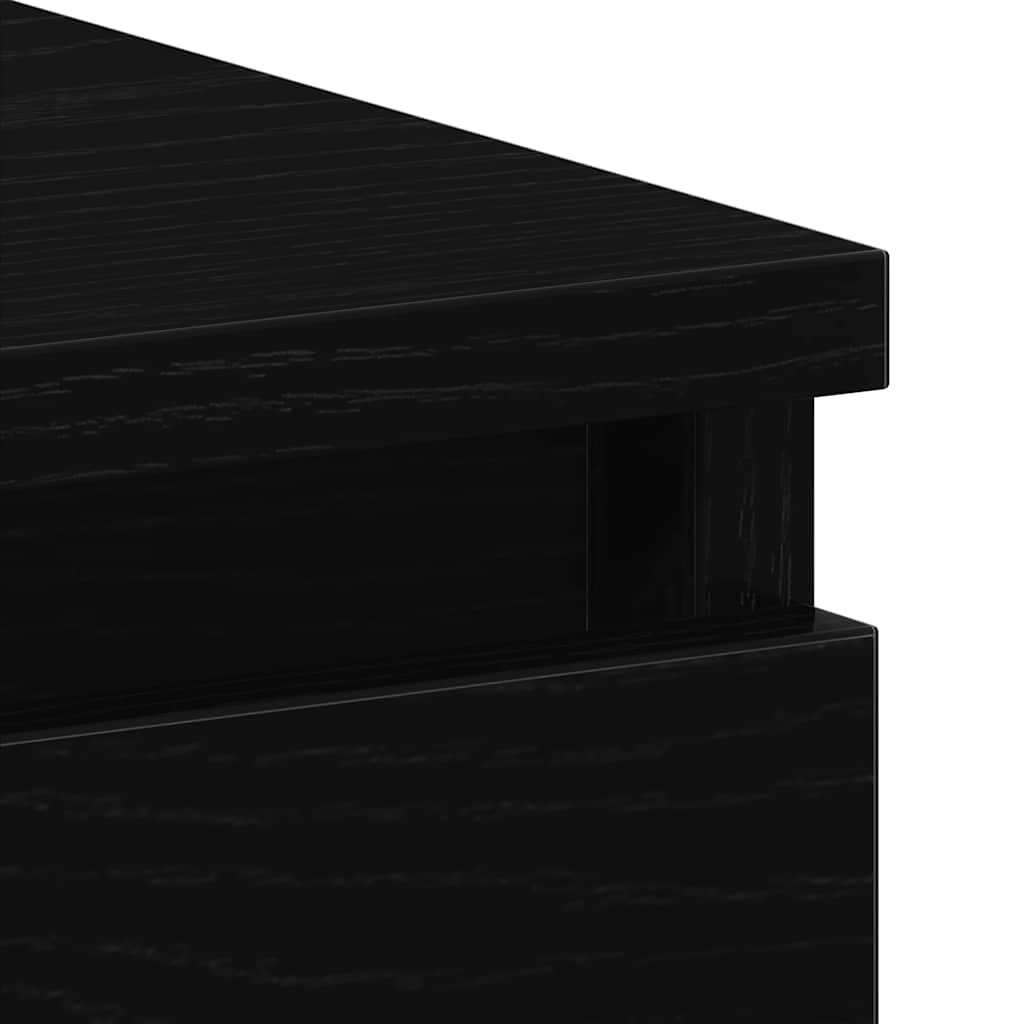 Γραφείο  Μαύρη βελανιδιά 90x45x76 cm Κατασκευασμένο ξύλο - Pakobazaar