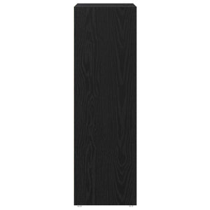 Ντουλάπι Μπάνιου Μαύρη Οξυά 30 x 30 x 95 cm Επεξεργασμένο ξύλο - Pakobazaar
