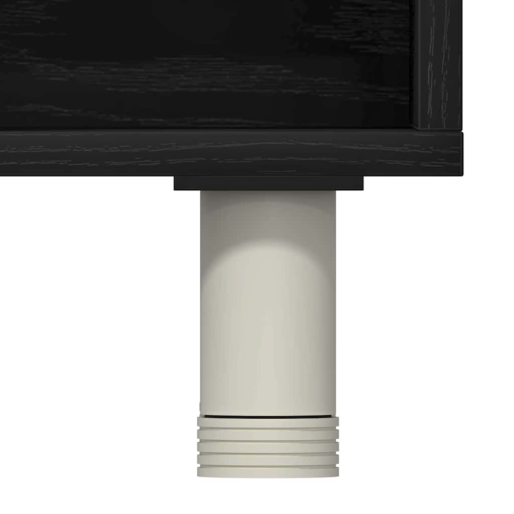 Ντουλάπι Μπάνιου Μαύρη Οξυά 60 x 32 x 54 εκ Επεξεργασμένο ξύλο - Pakobazaar