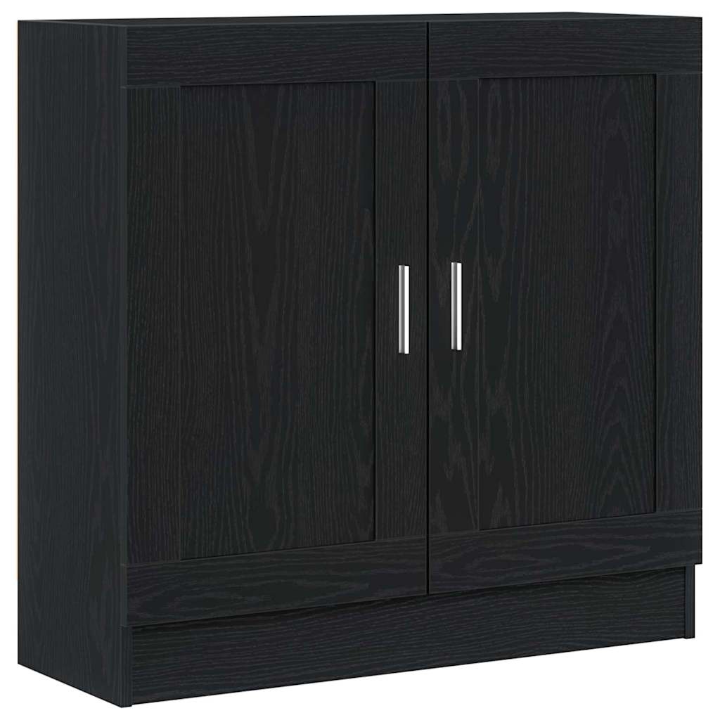 Βιβλιοθήκη Μαύρη Οξυά 82,5 x 30,5 x 80 cm Επεξεργασμένο ξύλο - Pakobazaar