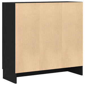 Βιβλιοθήκη Μαύρη Οξυά 82,5 x 30,5 x 80 cm Επεξεργασμένο ξύλο - Pakobazaar