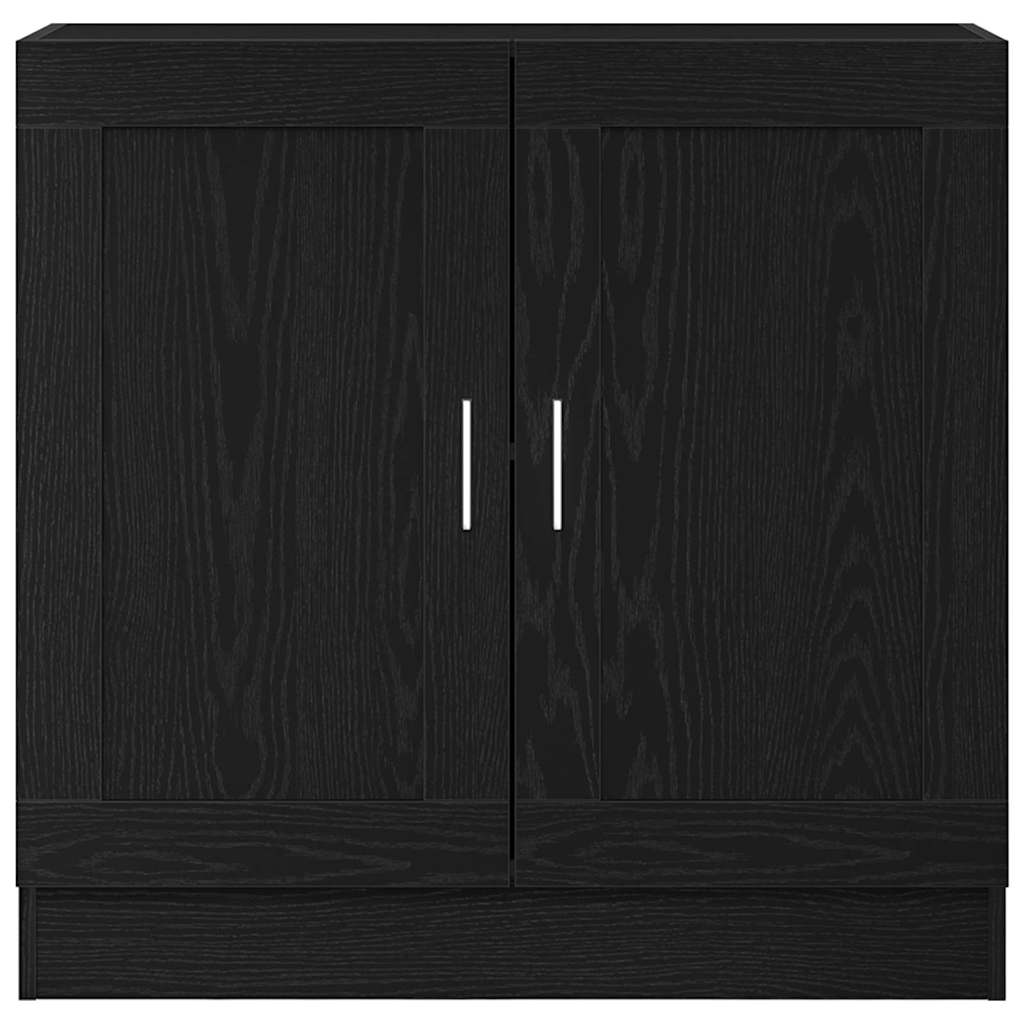 Βιβλιοθήκη Μαύρη Οξυά 82,5 x 30,5 x 80 cm Επεξεργασμένο ξύλο - Pakobazaar