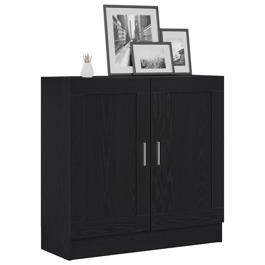 Βιβλιοθήκη Μαύρη Οξυά 82,5 x 30,5 x 80 cm Επεξεργασμένο ξύλο - Pakobazaar