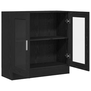 Βιβλιοθήκη Μαύρη Οξυά 82,5 x 30,5 x 80 cm Επεξεργασμένο ξύλο - Pakobazaar