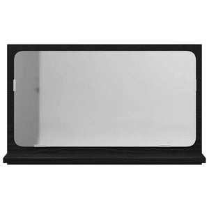 Επιτραπέζιο Καθρέφτη Μαύρη Οξυά 60 x 10,5 x 37 cm