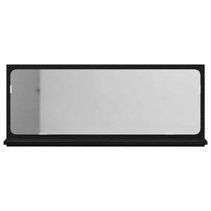Επιτραπέζιο Καθρέφτη Μαύρη Οξυά 90 x 10,5 x 37 cm