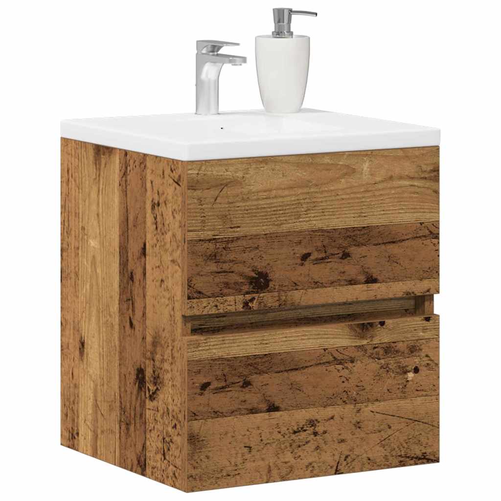 Ντουλάπι Μπάνιου Παλαιωμένο ξύλο 41 x 38,5 x 45 cm - Pakobazaar