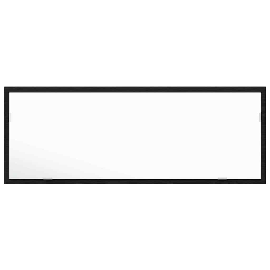 Καθρέφτης μπάνιου LED Μαύρη Οξυά 100 x 8,5 x 37 εκ. Γυαλί - Pakobazaar