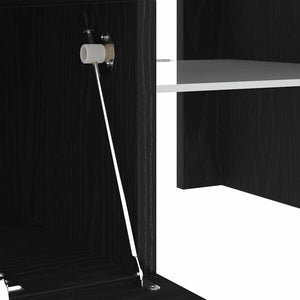 Ντουλάπι TV Μαύρη Οξυά 120 x 35 x 40 εκ. Επεξεργασμένο ξύλο - Pakobazaar