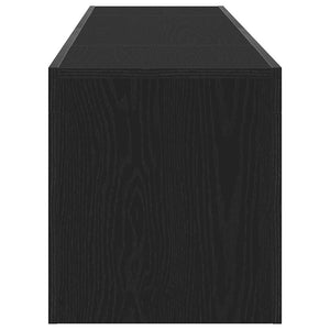 Ντουλάπι TV Μαύρη Οξυά 120 x 35 x 40 εκ. Επεξεργασμένο ξύλο - Pakobazaar