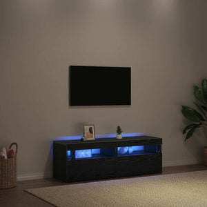 Ντουλάπι TV 2 pcs Μαύρη Οξυά 60 x 35 x 40 εκ. - Pakobazaar