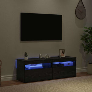 Ντουλάπι TV 2 pcs Μαύρη Οξυά 60 x 35 x 40 εκ. - Pakobazaar