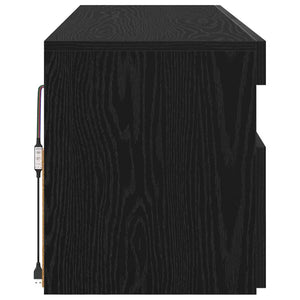 Ντουλάπι TV 2 pcs Μαύρη Οξυά 60 x 35 x 40 εκ. - Pakobazaar