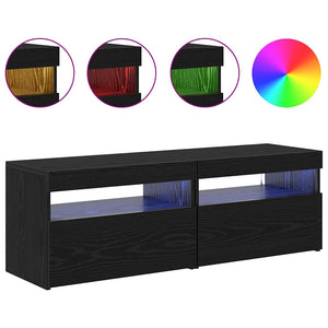 Ντουλάπι TV 2 pcs Μαύρη Οξυά 60 x 35 x 40 εκ. - Pakobazaar