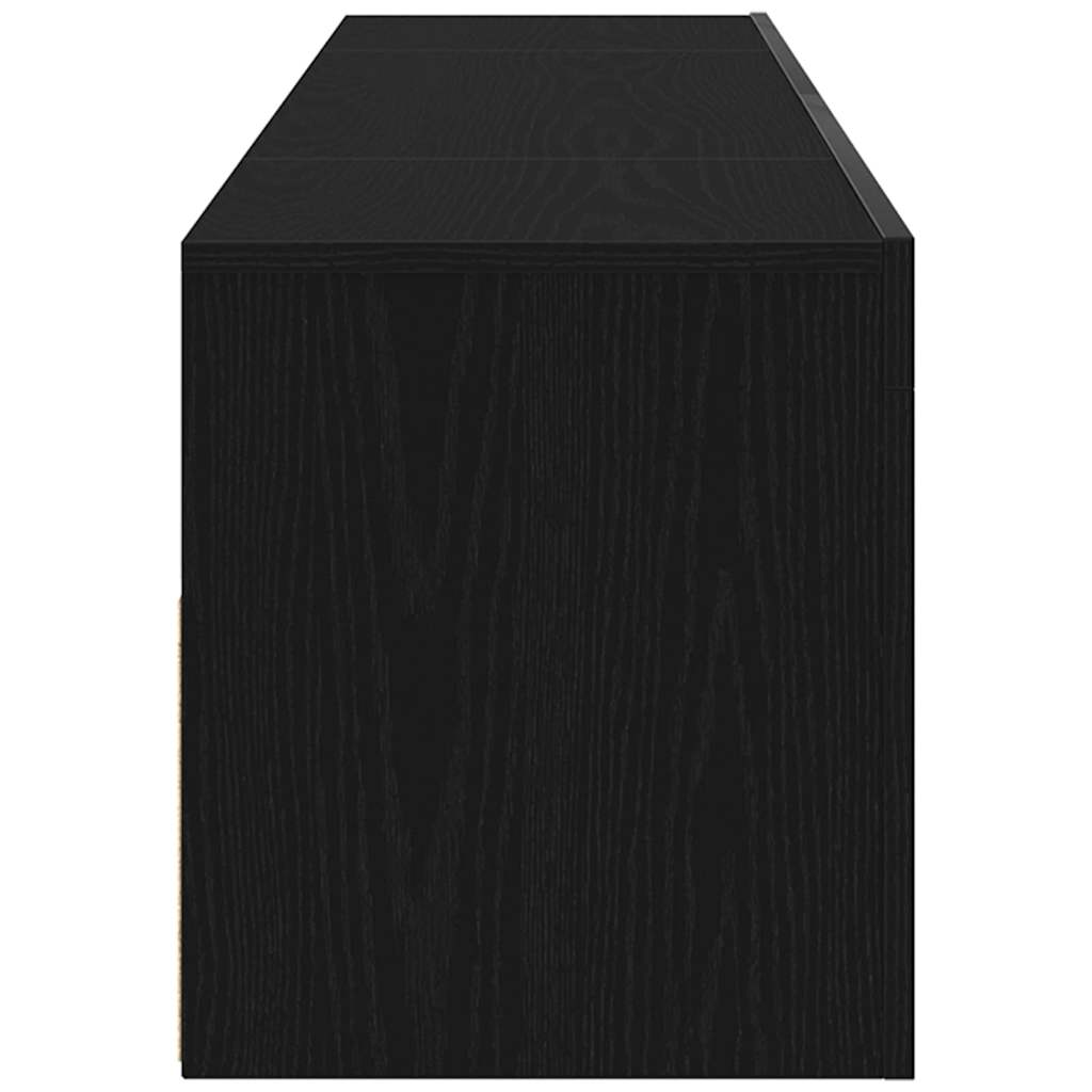 Ντουλάπι TV Μαύρη Οξυά 120 x 35 x 40 εκ. Επεξεργασμένο ξύλο - Pakobazaar