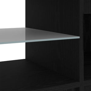 Ντουλάπι TV Μαύρη Οξυά 140 x 38,5 x 36 εκ. Επεξεργασμένο ξύλο - Pakobazaar
