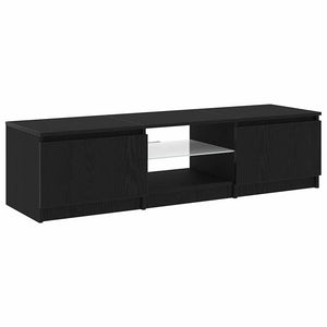Ντουλάπι TV Μαύρη Οξυά 140 x 38,5 x 36 εκ. Επεξεργασμένο ξύλο - Pakobazaar