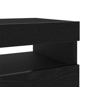 Ντουλάπι TV Μαύρη Οξυά 80 x 35 x 40 εκ Επεξεργασμένο ξύλο - Pakobazaar