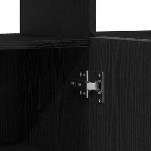 Πλαϊνό γραφείο Μαύρη Οξυά 80 x 35 x 75 cm Επεξεργασμένο ξύλο - Pakobazaar