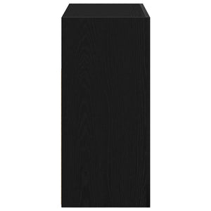 Πλαϊνό γραφείο Μαύρη Οξυά 80 x 35 x 75 cm Επεξεργασμένο ξύλο - Pakobazaar