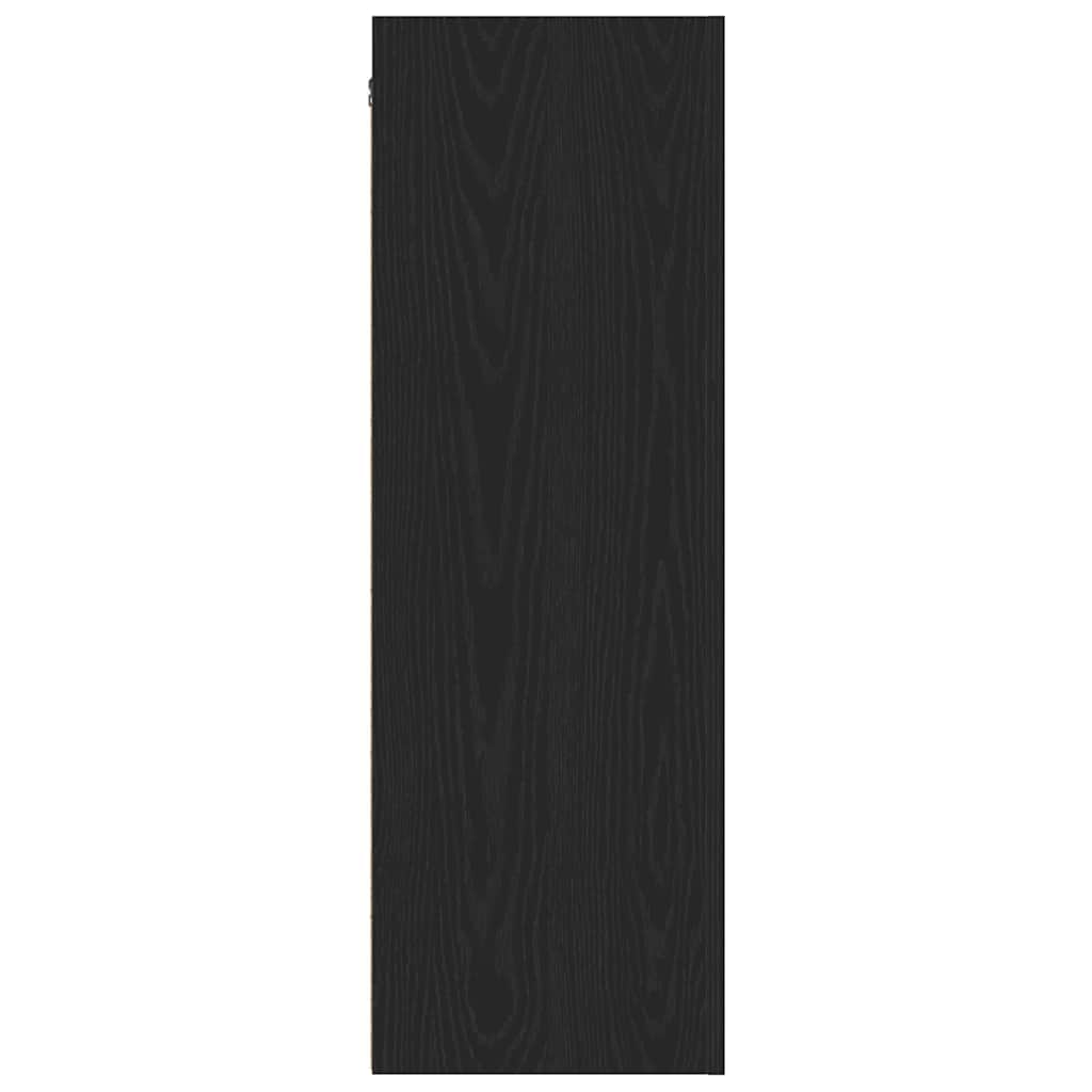 Τηλεοπτική Κάβα Τοίχου Επιτοίχιο Μαύρη Οξυά 30,5 x 30 x 90 cm