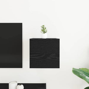 Ντουλάπι TV Μαύρη Οξυά 30,5 x 30 x 30 εκ. Επεξεργασμένο ξύλο - Pakobazaar