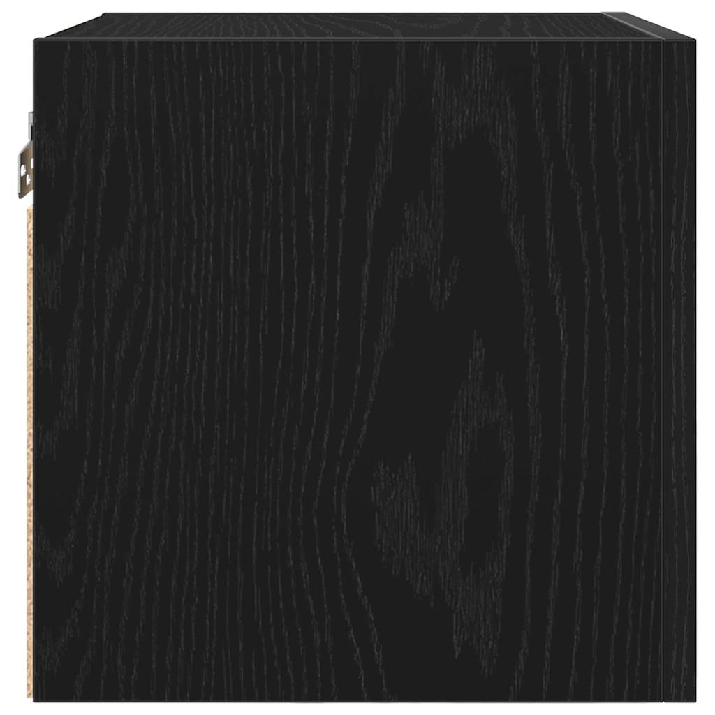 Ντουλάπι TV 2 pcs Μαύρη Οξυά 30,5 x 30 x 30 εκ.