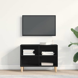 Ντουλάπι TV Μαύρη Οξυά 69,5 x 30 x 50 εκ. Επεξεργασμένο ξύλο - Pakobazaar