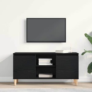 Ντουλάπι TV Μαύρη Οξυά 102 x 35 x 50 εκ. Επεξεργασμένο ξύλο - Pakobazaar