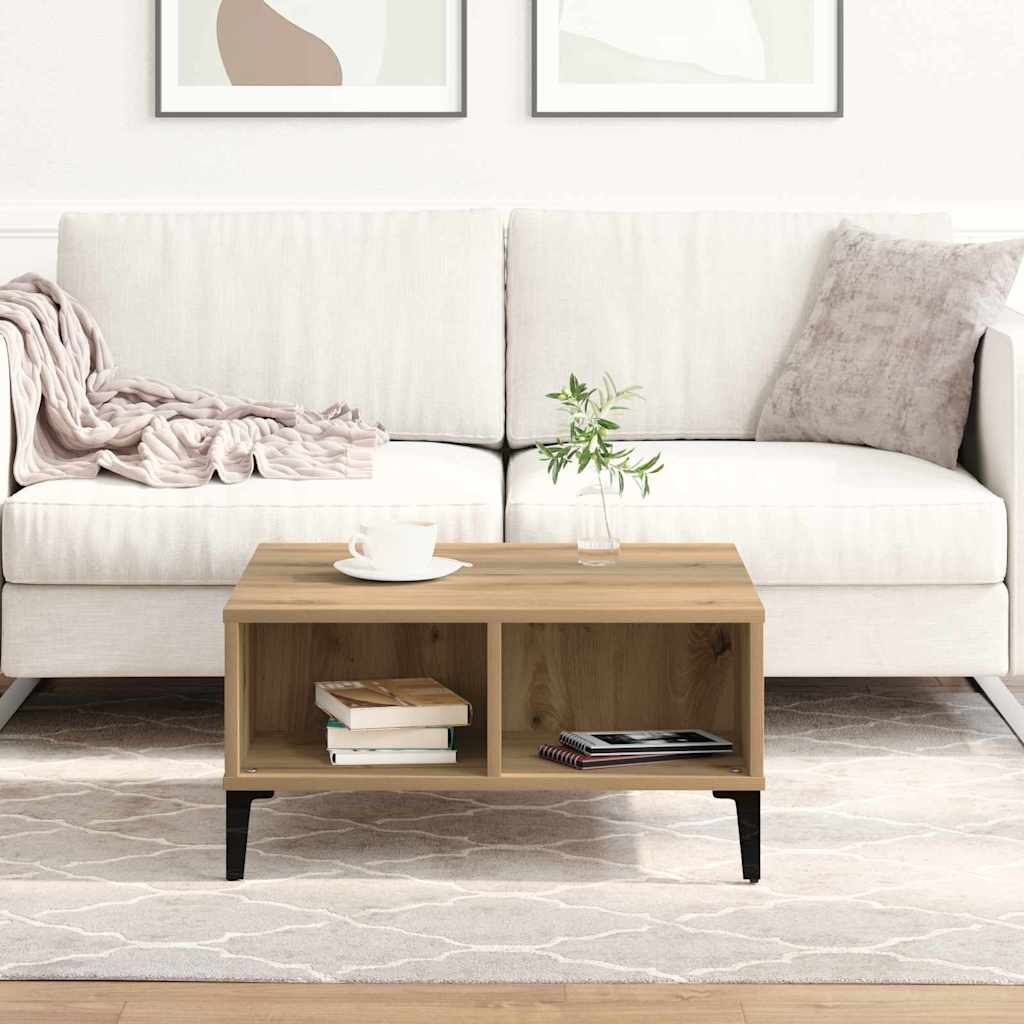 Τραπεζάκι σαλονιού Artisan Oak 60 x 60 x 30 cm - Pakobazaar