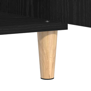 Πλαϊνό γραφείο Μαύρη Οξυά 60 x 35 x 70 cm Επεξεργασμένο Ξύλο