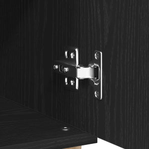 Πλαϊνό γραφείο Μαύρη Οξυά 60 x 35 x 70 cm Επεξεργασμένο Ξύλο