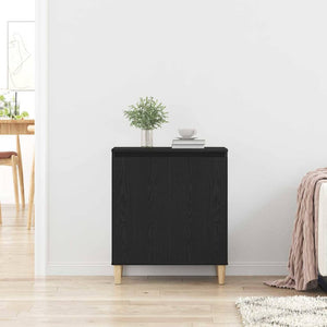 Πλαϊνό γραφείο Μαύρη Οξυά 60 x 35 x 70 cm Επεξεργασμένο Ξύλο