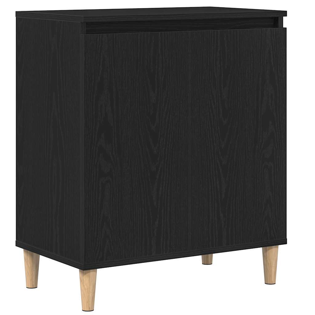 Πλαϊνό γραφείο Μαύρη Οξυά 60 x 35 x 70 cm Επεξεργασμένο ξύλο