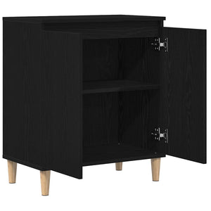 Πλαϊνό γραφείο Μαύρη Οξυά 60 x 35 x 70 cm Επεξεργασμένο Ξύλο