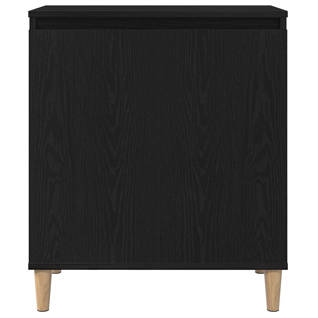 Πλαϊνό γραφείο Μαύρη Οξυά 60 x 35 x 70 cm Επεξεργασμένο ξύλο